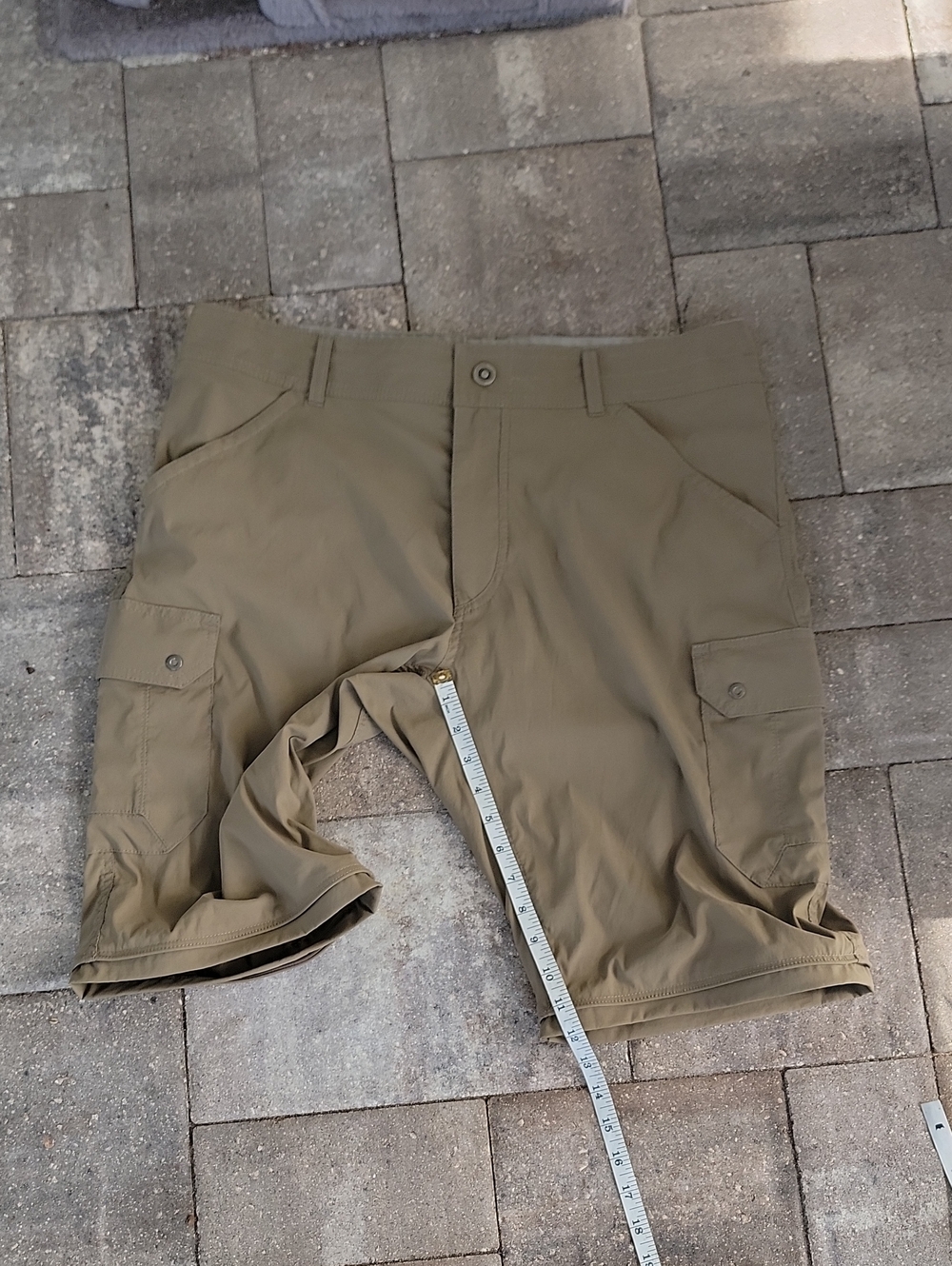 Kuhl Renegade Covertable Stealth Pants SHORTS ONLY Men's Cargo Shorts Sz 36 - Picture 7 of 12